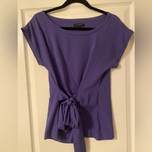 Banana republic purple blouse